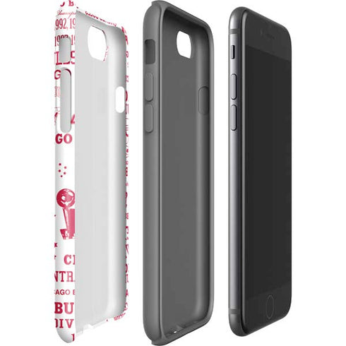 NBA Chicago Bulls Historic Blast iPhone SE (2nd & 3rd Gen) Pro Case