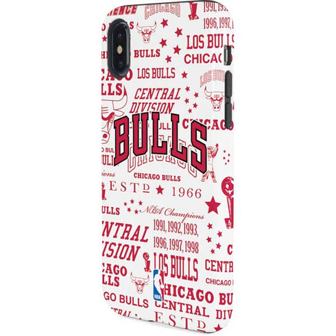 NBA Chicago Bulls Historic Blast iPhone X Pro Case