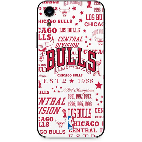NBA Chicago Bulls Historic Blast iPhone XR Skin