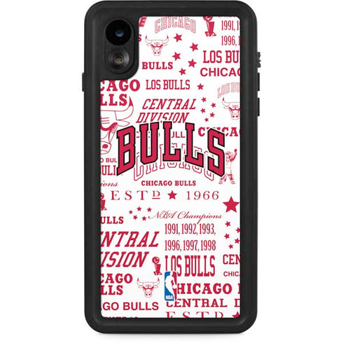 NBA Chicago Bulls Historic Blast iPhone XR Waterproof Case