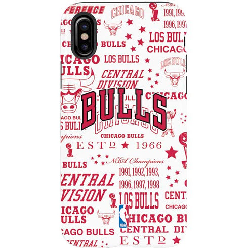 NBA Chicago Bulls Historic Blast iPhone XS Pro Case