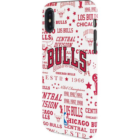 NBA Chicago Bulls Historic Blast iPhone XS Pro Case