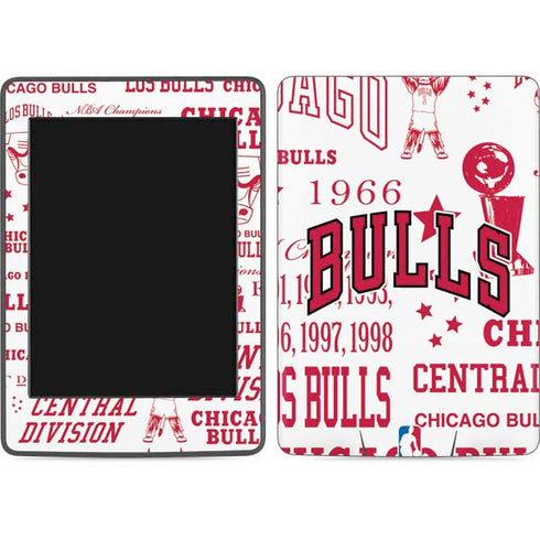 NBA Chicago Bulls Historic Blast Amazon Kindle Skin