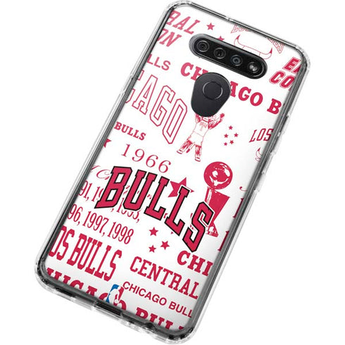 NBA Chicago Bulls Historic Blast LG K51/Q51 Clear Case