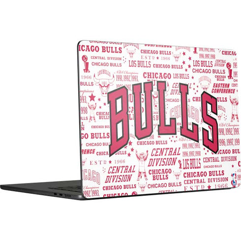NBA Chicago Bulls Historic Blast MacBook Skins