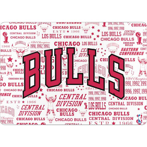 NBA Chicago Bulls Historic Blast MacBook Skins