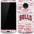NBA Chicago Bulls Historic Blast Moto G6 Skin