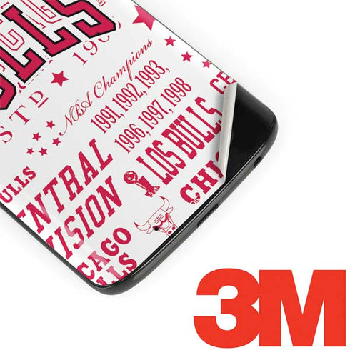 NBA Chicago Bulls Historic Blast Moto G6 Skin