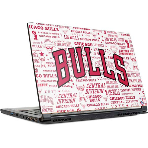 NBA Chicago Bulls Historic Blast MSI GS65 Stealth Laptop Skin