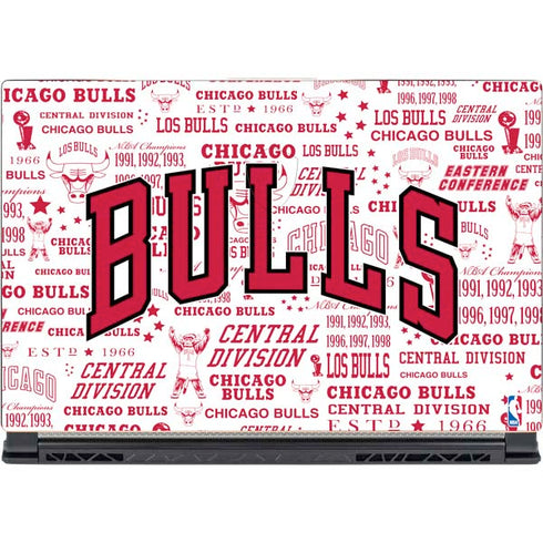 NBA Chicago Bulls Historic Blast MSI GS65 Stealth Laptop Skin