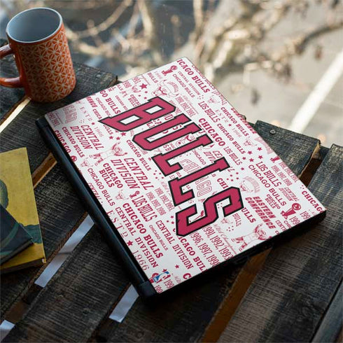 NBA Chicago Bulls Historic Blast MSI GS65 Stealth Laptop Skin