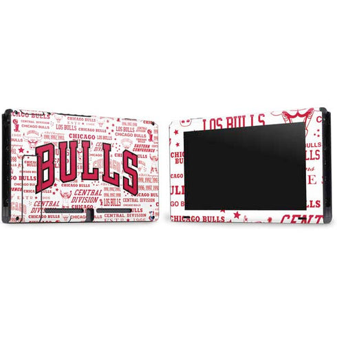 NBA Chicago Bulls Historic Blast Nintendo Switch Bundle Skin