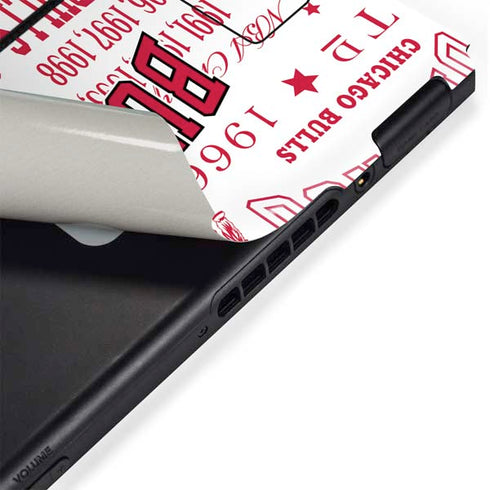 NBA Chicago Bulls Historic Blast Nintendo Skins
