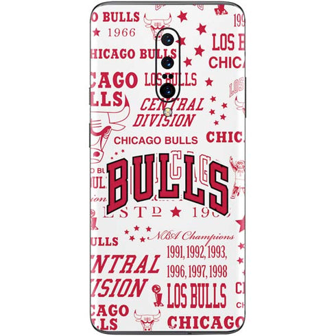 NBA Chicago Bulls Historic Blast OnePlus 7 Pro Skin