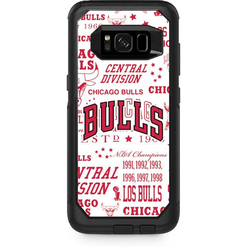 NBA Chicago Bulls Historic Blast Otterbox Commuter Galaxy Skin