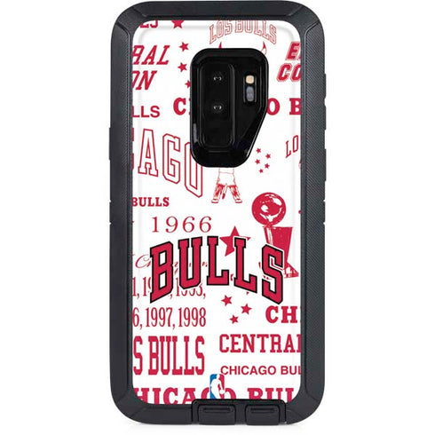 NBA Chicago Bulls Historic Blast Otterbox Defender Galaxy Skin