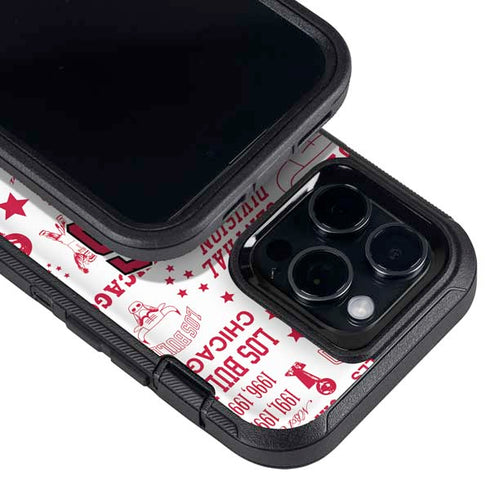 NBA Chicago Bulls Historic Blast Otterbox Defender iPhone Skin