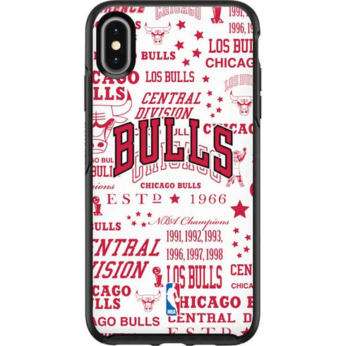 NBA Chicago Bulls Historic Blast Otterbox Symmetry iPhone Skin