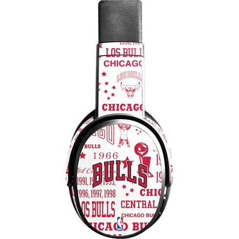 NBA Chicago Bulls Historic Blast Skullcandy Crusher Wireless Skin