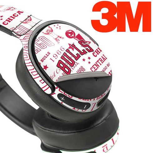 NBA Chicago Bulls Historic Blast Skullcandy Venue Skin