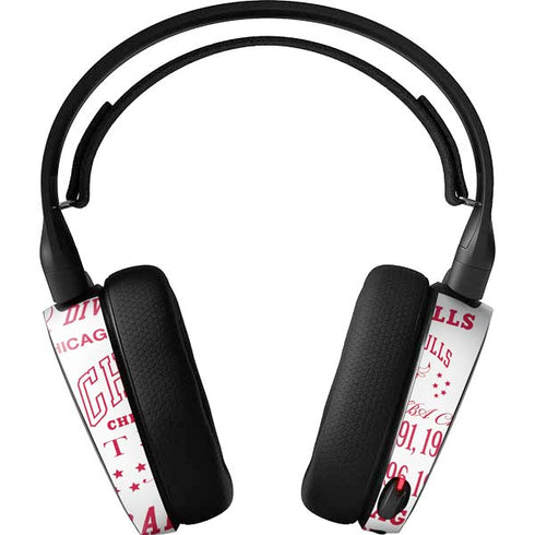 NBA Chicago Bulls Historic Blast SteelSeries Arctis 5 Skin