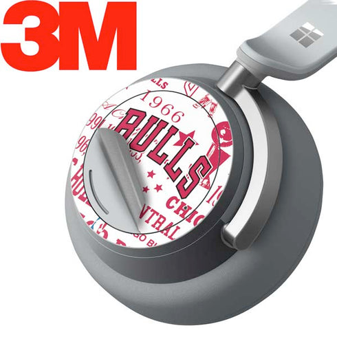 NBA Chicago Bulls Historic Blast Surface Headphones Skin