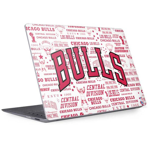 NBA Chicago Bulls Historic Blast Surface Laptop 2 Skin