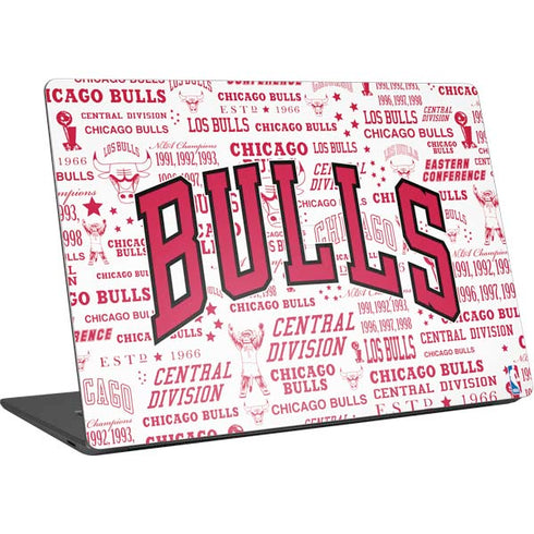 NBA Chicago Bulls Historic Blast Surface Laptop 4 15in Skin