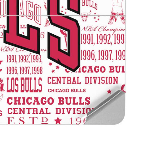 NBA Chicago Bulls Historic Blast Surface Laptop Studio Skin