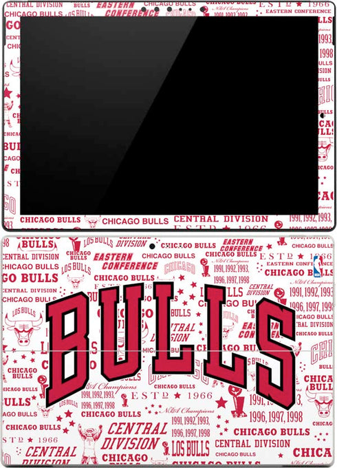 NBA Chicago Bulls Historic Blast Surface Pro 4 Skin