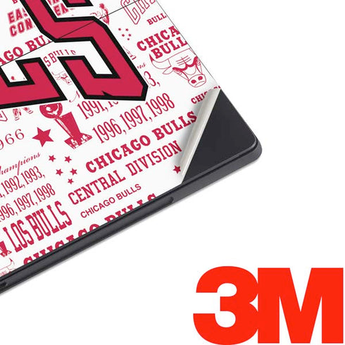 NBA Chicago Bulls Historic Blast Surface Pro 6 Skin