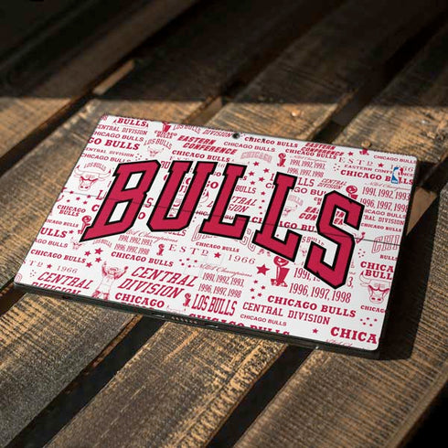 NBA Chicago Bulls Historic Blast Surface Pro 6 Skin