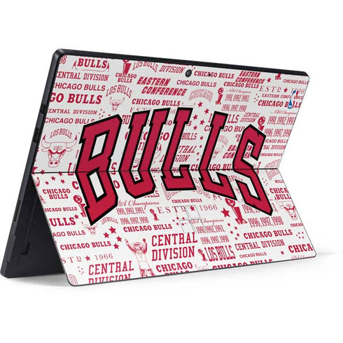 NBA Chicago Bulls Historic Blast Surface Pro 7 Skin