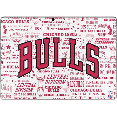 NBA Chicago Bulls Historic Blast Surface Pro 8 Skin