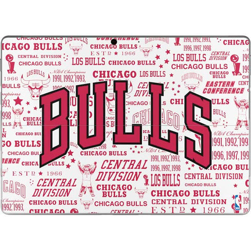 NBA Chicago Bulls Historic Blast Surface Pro 9 Skin