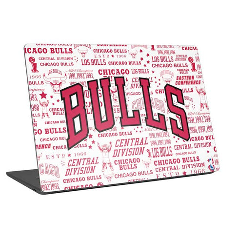 NBA Chicago Bulls Historic Blast Universal Laptop 14in (11.4 x 8.2in) Skin