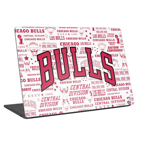 NBA Chicago Bulls Historic Blast Universal Laptop 15in (12.2 x 8.8in) Skin