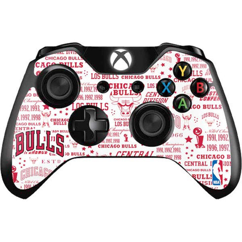 NBA Chicago Bulls Historic Blast Xbox One Controller Skin