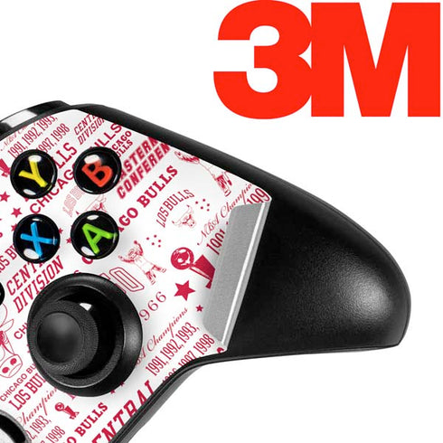 NBA Chicago Bulls Historic Blast Xbox One S Controller Skin