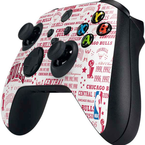 NBA Chicago Bulls Historic Blast Xbox Series X Controller Skin