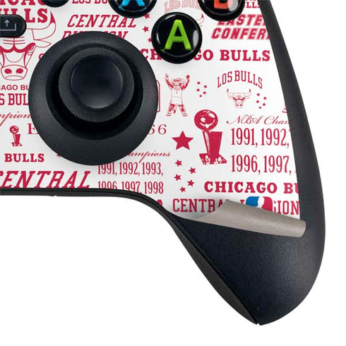 NBA Chicago Bulls Historic Blast Xbox Series X Controller Skin
