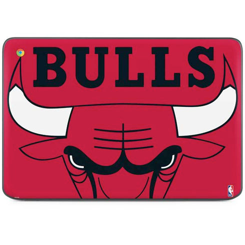 NBA Chicago Bulls Large Logo HP Chromebook Skin