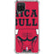 NBA Chicago Bulls Large Logo Galaxy A12 Clear Case