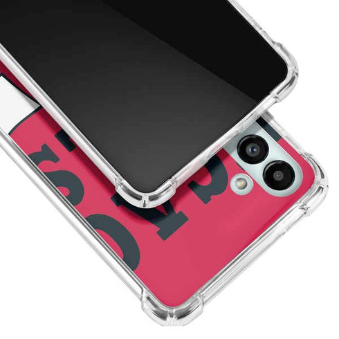 NBA Chicago Bulls Large Logo Galaxy A13 5G Clear Case