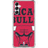 NBA Chicago Bulls Large Logo Galaxy A14 5G Clear Case