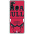 NBA Chicago Bulls Large Logo Galaxy A21 Clear Case