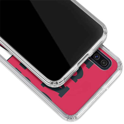 NBA Chicago Bulls Large Logo Galaxy A50 Clear Case