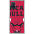 NBA Chicago Bulls Large Logo Galaxy A71 5G Clear Case