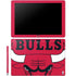 NBA Chicago Bulls Large Logo Galaxy Book 12in Skin