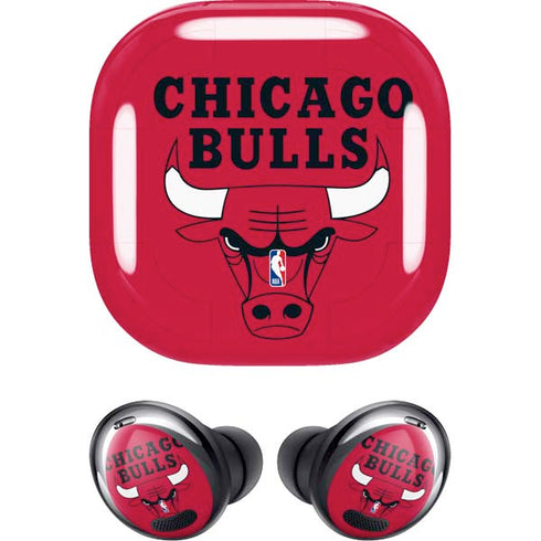 NBA Chicago Bulls Large Logo Galaxy Buds Pro Skin